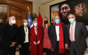 Exposition d'artistes marocains et latino-américains au Sénat chilien
