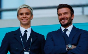 Romeo Beckham fait des débuts remarqués aux Etats-Unis