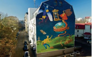 Les fresques monumentales de “Jidar ” se multiplient sur les murs de Rabat