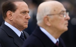 Tensions entre Berlusconi et Napolitano
