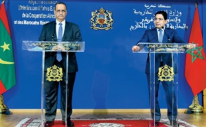 Entretien entre le Chef de la diplomatie marocaine et son homologue mauritanien