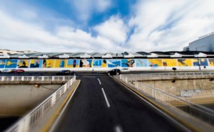 Présentation d’ une fresque murale géante à Casablanca
