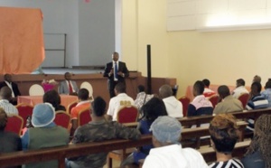 Dr. Marcel Guitoukoulou, responsable politique, rencontre la diaspora congolaise au Maroc