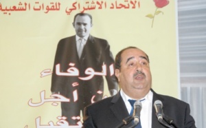 Meeting de l’USFP devant la prison de Derb Moulay Chérif à l’occasion de la Journée de la fidélité