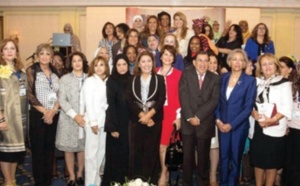Participation marocaine au Forum des femmes d'affaires arabes et africaines à Dubaï Participation marocaine au Forum des femmes d'affaires arabes et africaines à Dubaï