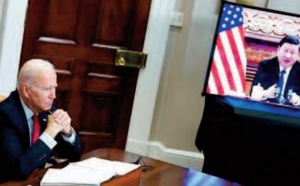 Biden et Xi se parlent longuement mais restent à couteaux tirés sur Taïwan