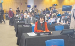 La députée socialiste Khaddouj Slassi participe à la 143ème session de l'Union interparlementaire