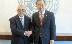 Rencontre entre Abdelouahed Radi et Ban Ki-moon