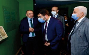 Vernissage à Rabat de l'exposition temporaire “Sijilmassa, Carrefour de civilisations et de commerce ”