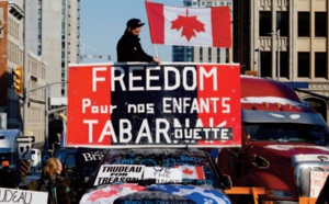 Les manifestations anti-mesures sanitaires au Canada inspirent une mobilisation internationale