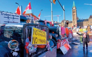 En France, les convois anti-pass manifestent mais sans bloquer Paris