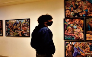 Vernissage de la 3ème exposition collective des lauréats de l'INBA de Tétouan