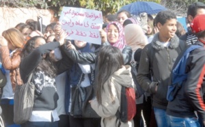 Indignation des élèves contre le nouveau système Massar