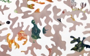 Les algues de Malika Agueznay à “La Galerie 38”