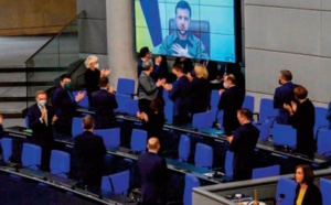 Zelensky appelle l'Allemagne à abattre le nouveau “Mur ” érigé en Europe