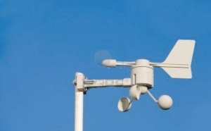Création de deux stations  de mesure de la vitesse du vent