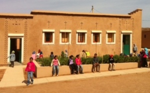 Inauguration de la nouvelle école bioclimatique à Oulad Merzoug