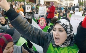 Marche pour l’égalité et la parité à Rabat