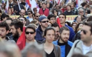 Grève générale de 24 h à Athènes