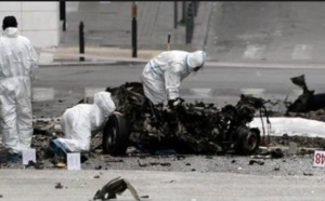 Attentat devant  la Banque centrale grecque à Athènes