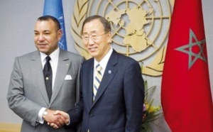 S.M le Roi demande à Ban Ki-moon d’éviter toute option périlleuse concernant le dossier du Sahara