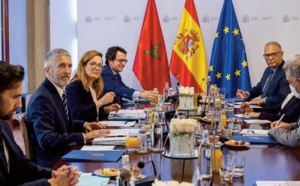 Réunion de travail à Madrid entre Abdelouafi Laftit et son homologue espagnol