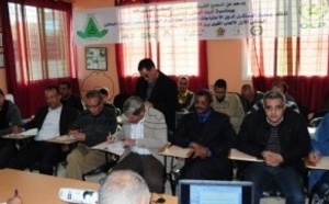 Premier meeting du  para-athlétisme à Khouribga