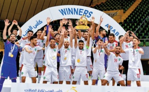 Coupe arabe de futsal: Deuxième titre d’ affilée pour la sélection marocaine
