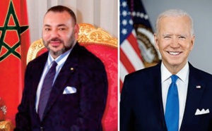 S.M le Roi félicite le Président américain à l'occasion de la fête nationale de son pays