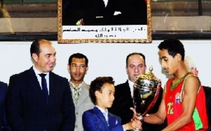 SAR le Prince Héritier Moulay El Hassan préside la finale du tournoi international de mini-basket