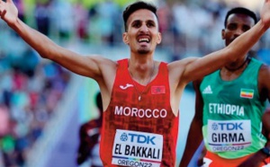 Message de félicitations de S.M le Roi à Soufiane El Bakkali