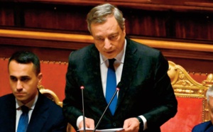 Draghi appelle à un nouveau “pacte” de confiance pour sauver son gouvernement