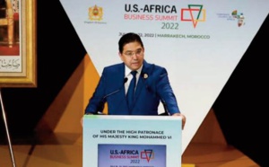 Nasser Bourita : La tenue au Maroc du Sommet des affaires USA-Afrique, une consécration du rôle naturel du Royaume en tant que porte d'accès à l’Afrique et trait d’ union avec ses partenaires internationaux