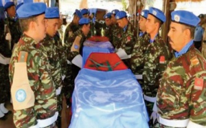 Mort d'un Casque bleu marocain en RDC