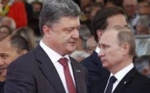 Porochenko  présente un plan de paix à Poutine
