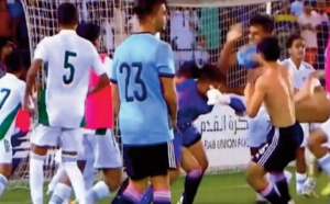 Terrain de haine sur champ de patates