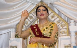 Nada Belghiti couronnée Miss cerisette 2014