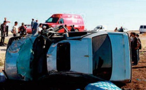 Accidents de la circulation : 19 morts et 2.134 blessés en périmètre urbain la semaine dernière