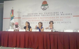 Participation de l'USFP à la réunion du Conseil de l'Internationale socialiste à Mexico