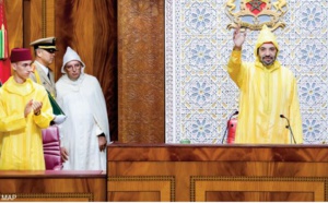 La problématique de l’eau et la promotion de l’investissement au cœur du Discours prononcé par S.M le Roi à l’occasion de l’ouverture de la 1ère session de la 2ème année législative