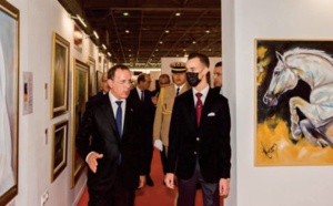 SAR le Prince Héritier Moulay El Hassan préside la cérémonie d'ouverture du 13ème Salon du cheval d'El Jadida