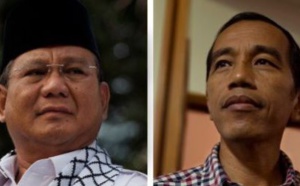 Joko Widodo vainqueur  potentiel de la présidentielle en Indonésie