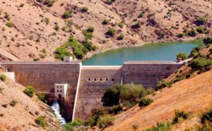 Les barrages affichent un taux de remplissage de 25% au 1er novembre