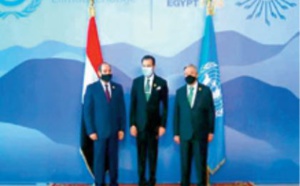 SAR le Prince Moulay Rachid représente Sa Majesté le Roi aux travaux de la COP 27 à Charm el-Cheikh