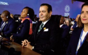 ​SAR le Prince Moulay Rachid prend part à une réception offerte par le président égyptien en l'honneur des chefs d’Etat et des délégations participant à la COP27