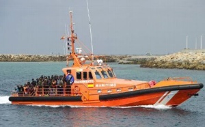 Plus de 200 migrants secourus dans le détroit de Gibraltar