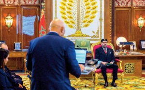 S.M le Roi préside la cérémonie de présentation du nouveau programme d’investissement vert du groupe OCP et de signature du protocole d’ accord entre le gouvernement et l’OCP relatif à ce programme