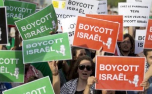 Manifestation contre la candidature d'Israël