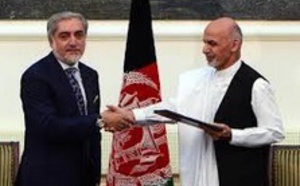 Signature d’un accord de gouvernement d'union en Afghanistan