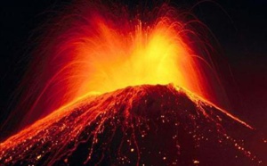 Eruption volcanique au Japon
